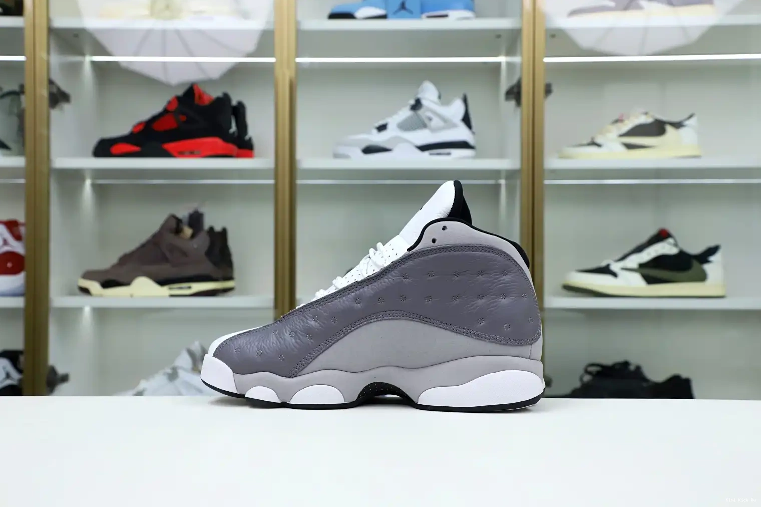 AIR Kimikick 13 'ATMOSPHERE GREY' JORDAN RETRO -414571-016 0802